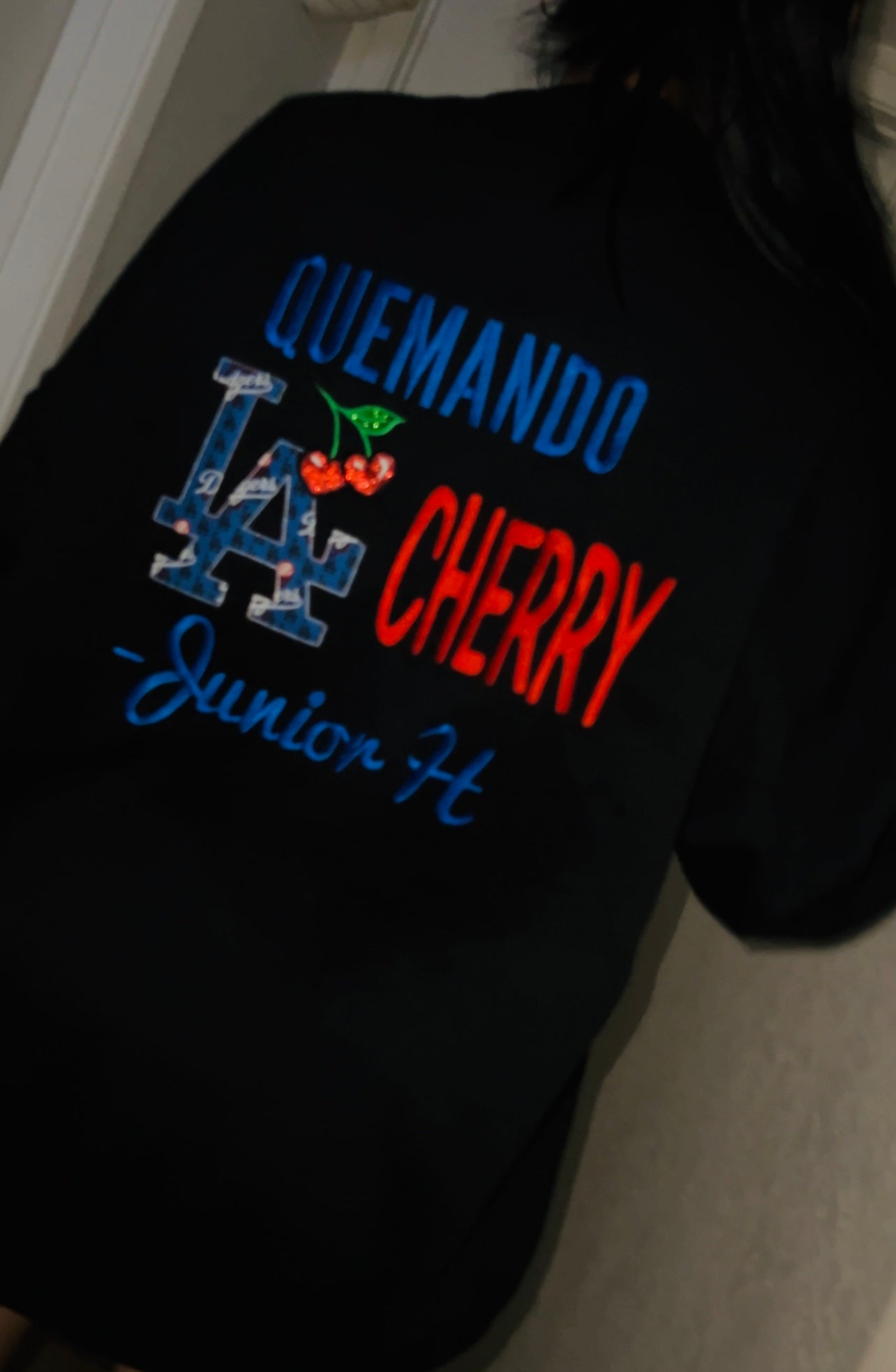 LA Cherry embroidered crewneck sweater ππ€