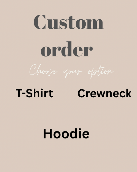 Custom orders here  🖤