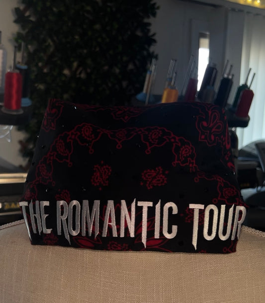 Bruno Mars tour bandana(blinged)