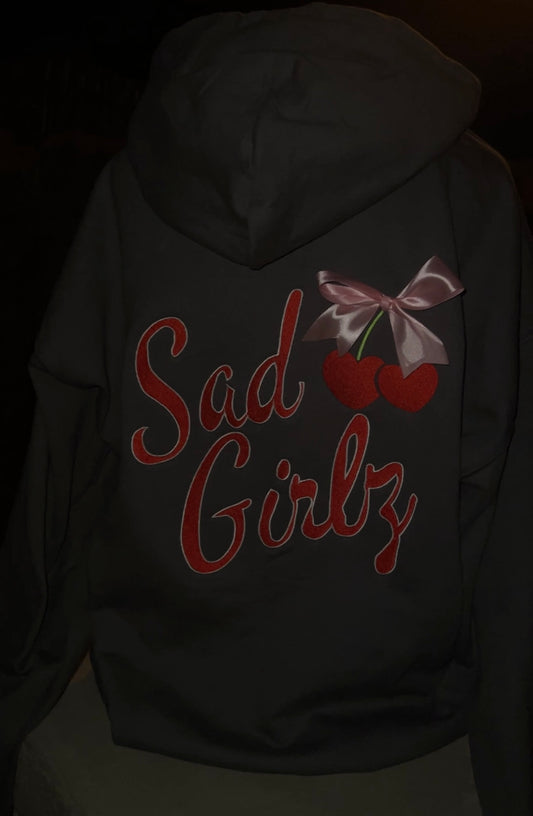 Sad Girlz cherries hoodie 🎀