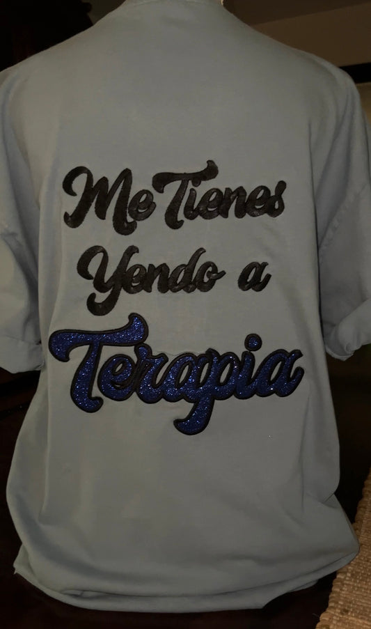 Terapia Tshirt blue/Pink 🩷💙