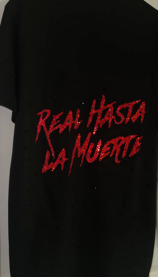 RHLM Full Rhinestone Tshirt